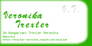 veronika trexler business card